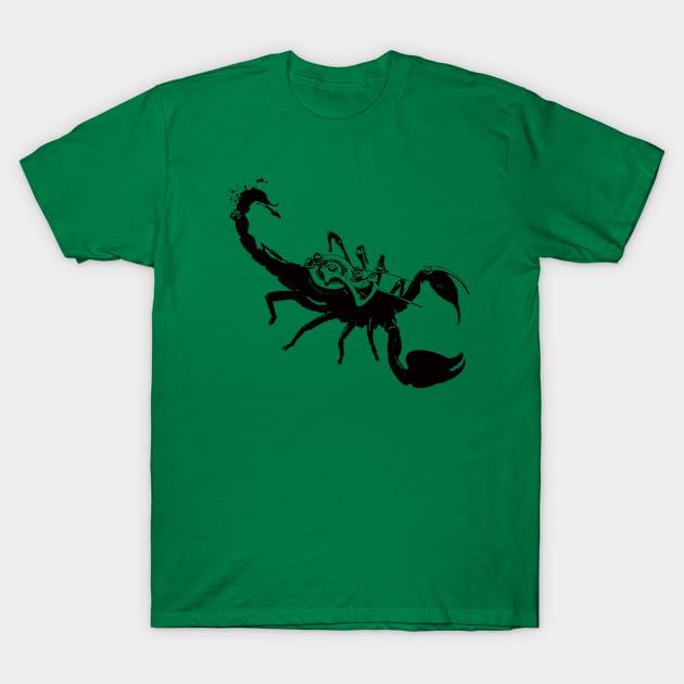 Scorpion writer T-Shirt by Ikographik